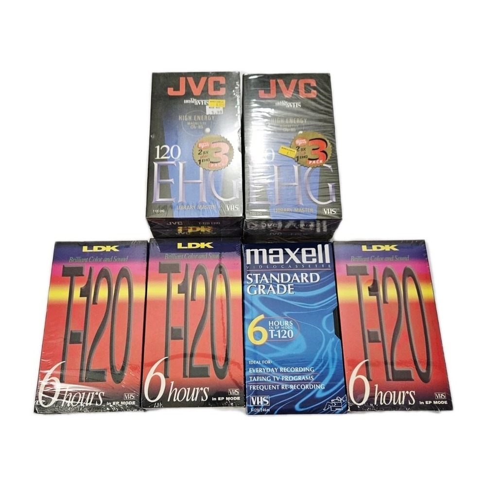VHS Tapes Assorted Lot‎ 10 Total NEW